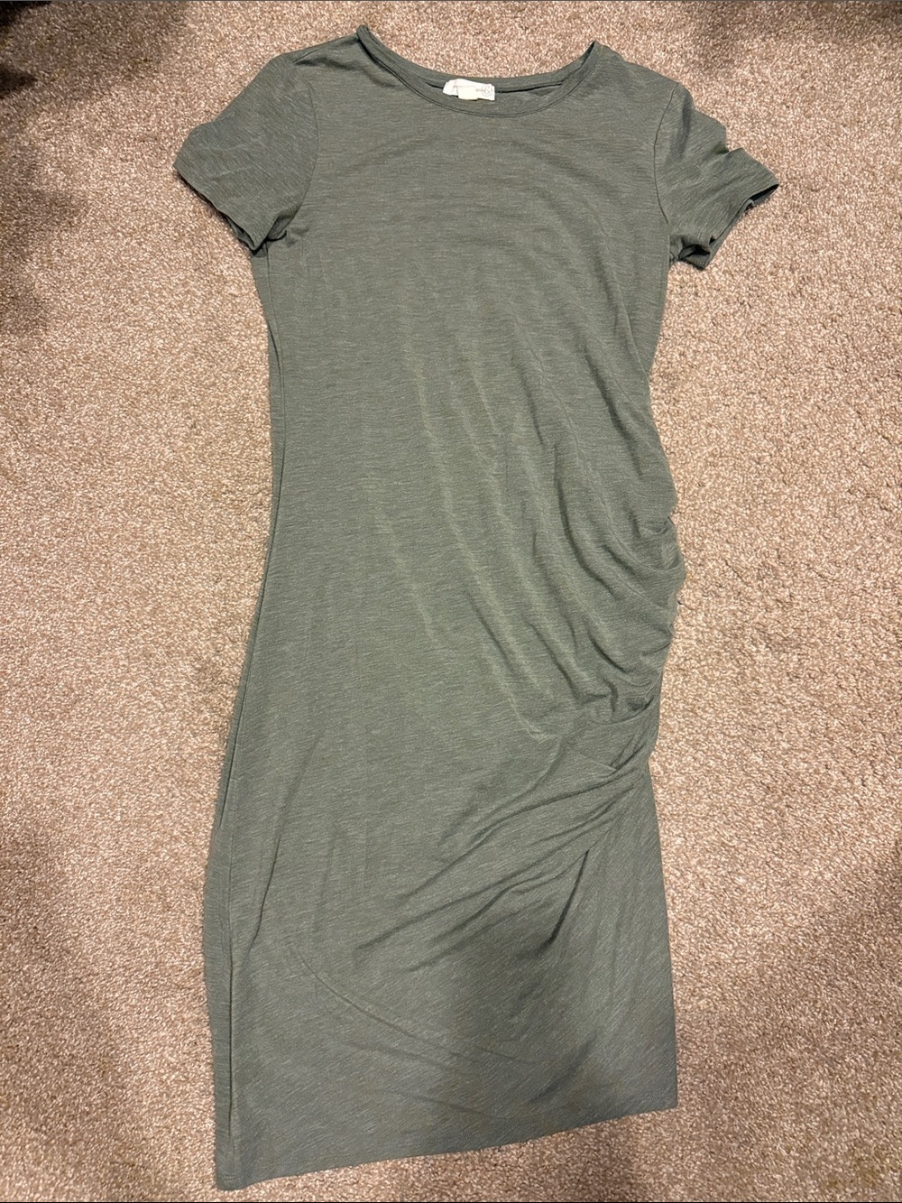Treasure & Bond Olive Dress